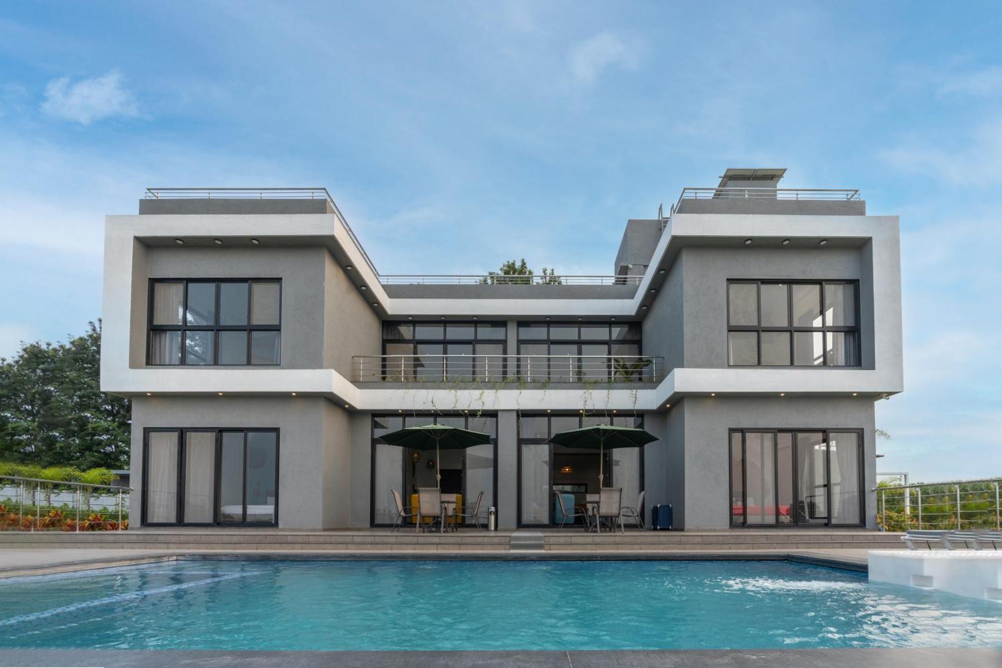 Casa Boho By Stayvista - Contemporary Design, Farm-View, Swimming Pool & Indoor Games For A Chic Retreat Насик Экстерьер фото